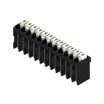 WEIDMULLER LSF-SMT 3.50/12/180 1.5SN BK TU Zacisk płytki drukowanej, 3.50 mm, Liczba biegunów: 12, Kierunek odejścia przewodu: 180°, PUSH IN 1870740000 /12szt./ (1870740000)