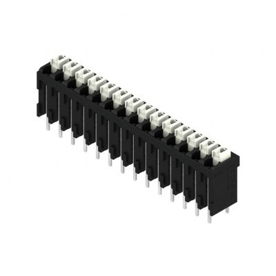 WEIDMULLER LSF-SMT 3.81/14/180 3.5SN BK TU Zacisk płytki drukowanej, 3.81 mm, Liczba biegunów: 14, Kierunek odejścia przewodu: 180°, PUSH IN 1870910000 /10szt./ (1870910000)