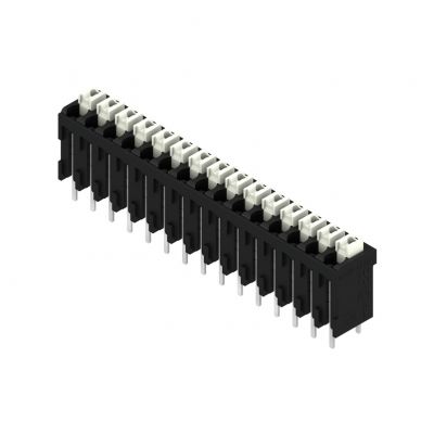 WEIDMULLER LSF-SMT 3.81/15/180 3.5SN BK TU Zacisk płytki drukowanej, 3.81 mm, Liczba biegunów: 15, Kierunek odejścia przewodu: 180°, PUSH IN 1870920000 /9szt./ (1870920000)