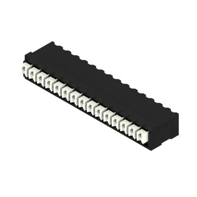 WEIDMULLER LSF-SMT 3.50/15/90 1.5SN BK TU Zacisk płytki drukowanej, 3.50 mm, Liczba biegunów: 15, Kierunek odejścia przewodu: 90°, PUSH IN 1871100000 /10szt./ (1871100000)