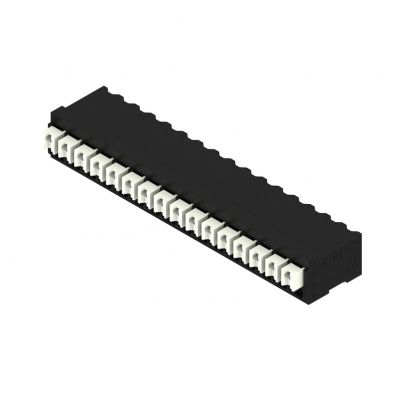 WEIDMULLER LSF-SMT 3.50/16/90 1.5SN BK TU Zacisk płytki drukowanej, 3.50 mm, Liczba biegunów: 16, Kierunek odejścia przewodu: 90°, PUSH IN 1871110000 /9szt./ (1871110000)