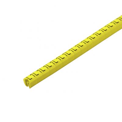 WEIDMULLER CLI C 2-6 GE/SW L1 CD System kodowania kabli, 4 - 10 mm, 7 mm, Nadrukowane znaki: znaki mieszane, L1, PVC, miękkie, bez kadmu, żółty 1871901728 /125szt./ (1871901728)