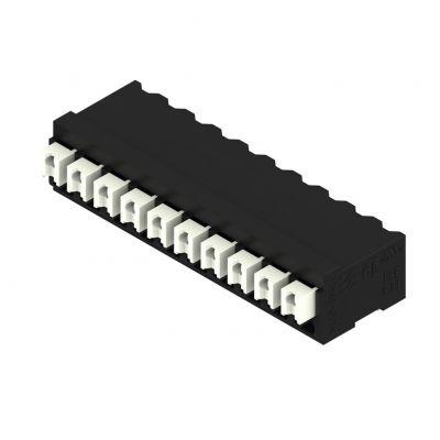 WEIDMULLER LSF-SMT 3.81/10/90 1.5SN BK RL Zacisk płytki drukowanej, 3.81 mm, Liczba biegunów: 10, Kierunek odejścia przewodu: 90°, PUSH IN 1875300000 /265szt./ (1875300000)