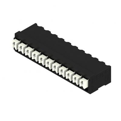 WEIDMULLER LSF-SMT 3.81/11/90 1.5SN BK RL Zacisk płytki drukowanej, 3.81 mm, Liczba biegunów: 11, Kierunek odejścia przewodu: 90°, PUSH IN 1875310000 /265szt./ (1875310000)