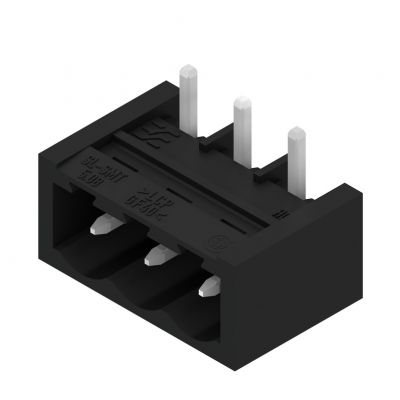 WEIDMULLER SL-SMT 5.08HC/03/270GL 3.2SN BK BX Wtyki PCB (złącza płyty), 5.08 mm, Liczba biegunów: 3, kąt odejścia: 270° 1877490000 /100szt./ (1877490000)