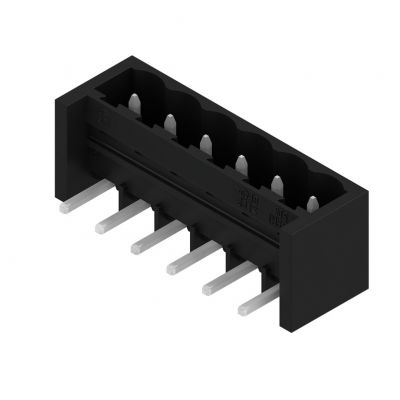 WEIDMULLER SL-SMT 5.08HC/06/270GH 3.2SN BK RL Wtyki PCB (złącza płyty), 5.08 mm, Liczba biegunów: 6, kąt odejścia: 270° 1877850000 /265szt./ (1877850000)