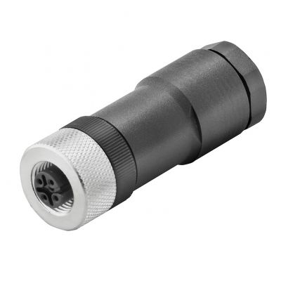 WEIDMULLER SAIB-ZW-MT Wtyczka okrągła (możliwość dostosowania), złącze żeńskie, proste, złącze śrubowe, M12, 0.14 mm², 0.75 mm², Liczba biegunów: 5, Przyłącze ekranu: Nie 1878490000 /1szt./ (1878490000)