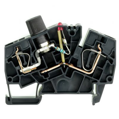 WEIDMULLER ZSI 6-2 2X2.5/G20/LD4 Zacisk bezpiecznika, Złącze sprężynowe, element bezpiecznikowy, z LED, do poprzecznych złącz wtykowych, wolne z jednej strony, złącze sprężynowe, 6 mm 1879750000 /20sz (1879750000)
