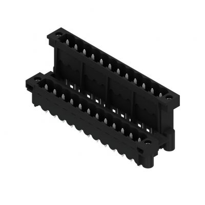 WEIDMULLER SLDV-THR 5.00/24/180F 3.2SN BK BX Wtyki PCB (złącza płyty), 5.00 mm, Liczba biegunów: 24, kąt odejścia: 180° 1881370000 /10szt./ (1881370000)