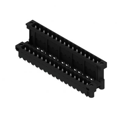 WEIDMULLER SLDV-THR 5.00/32/180F 3.2SN BK BX Wtyki PCB (złącza płyty), 5.00 mm, Liczba biegunów: 32, kąt odejścia: 180° 1881400000 /10szt./ (1881400000)