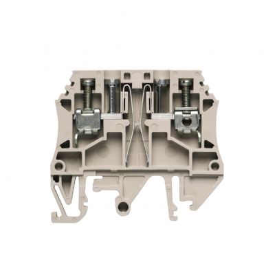 WEIDMULLER WTL 4/2 STB Bloki odczepów probierczych, złącze śrubowe, 4 mm², 500 V, 10 A, wtykowy, Separacja poprzeczna: bez, zintegrowane gniazdo kontrolne: Tak, TS 35, Ciemn 1881650000 /50szt./ (1881650000)