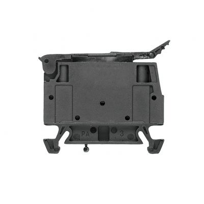 WEIDMULLER WSI 4 Zacisk bezpiecznika, Złącze śrubowe, odłącznik bezpiecznikowy, zamknięte, złącze śrubowe, 4 mm², 250 V, 6.3 A, G-Si. 5 x 20, czarny 1886580000 /50szt./ (1886580000)