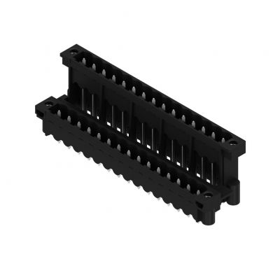 WEIDMULLER SLDV-THR 5.08/30/180FLF 3.2SN BK BX Wtyki PCB (złącza płyty), 5.08 mm, Liczba biegunów: 30, kąt odejścia: 180° 1889210000 /10szt./ (1889210000)