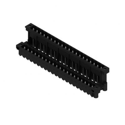 WEIDMULLER SLDV-THR 5.08/40/180FLF 3.2SN BK BX Wtyki PCB (złącza płyty), 5.08 mm, Liczba biegunów: 40, kąt odejścia: 180° 1889290000 /10szt./ (1889290000)