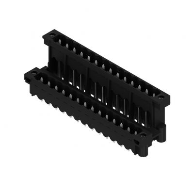 WEIDMULLER SLDV-THR 5.08/28/180F 3.2SN BK BX Wtyki PCB (złącza płyty), 5.08 mm, Liczba biegunów: 28, kąt odejścia: 180° 1889340000 /10szt./ (1889340000)