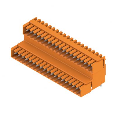 WEIDMULLER SLD 3.50V/38/90G 3.2SN OR BX Wtyki PCB (złącza płyty), 3.50 mm, Liczba biegunów: 38, kąt odejścia: 90° 1890660000 /10szt./ (1890660000)