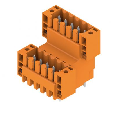 WEIDMULLER SLD 3.50 V/10/180F 3.2 SN OR BX Wtyki PCB (złącza płyty), 3.50 mm, Liczba biegunów: 10, kąt odejścia: 180° 1891070000 /50szt./ (1891070000)