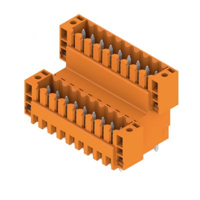 WEIDMULLER SLD 3.50 V/18/180F 3.2 SN OR BX Wtyki PCB (złącza płyty), 3.50 mm, Liczba biegunów: 18, kąt odejścia: 180° 1891090000 /20szt./ (1891090000)