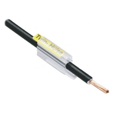 WEIDMULLER TM 0/18 TWIN HF/HB System kodowania kabli, 1.3 - 2.6 mm, 5 mm, polietylen LD, transparentny 1891810000 /500szt./ (1891810000)