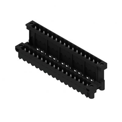 WEIDMULLER SLDV-THR 5.00/32/180FLF 1.5SN BK BX Wtyki PCB (złącza płyty), 5.00 mm, Liczba biegunów: 32, kąt odejścia: 180° 1895600000 /10szt./ (1895600000)