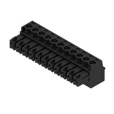 WEIDMULLER BCZ 3.81/11/180 SN BK BX Wtyk PCB (złącze wiązki), 3.81 mm, Liczba biegunów: 11, Przyłącze z jarzmem 1899400000 /50szt./ (1899400000)