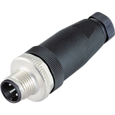 WEIDMULLER SAIS-5/7-ZF Wtyczka okrągła (możliwość dostosowania), złącze męskie, proste, złącze sprężynowe, M12, 0.14 mm², 0.5 mm², 4 - 6 mm, Liczba biegunów: 5, Przyłącze ek 1906390000 /1szt./ (1906390000)