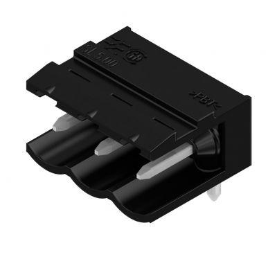 WEIDMULLER SL 5.00/03/90 3.2SN BK BX Wtyki PCB (złącza płyty), 5.00 mm, Liczba biegunów: 3, kąt odejścia: 90° 1924410000 /100szt./ (1924410000)