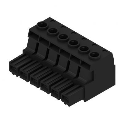 WEIDMULLER BUZ 10.16HP/06/180 AG BK BX Wtyk PCB (złącze wiązki), 10.16 mm, Liczba biegunów: 6, Przyłącze z jarzmem 1924580000 /20szt./ (1924580000)