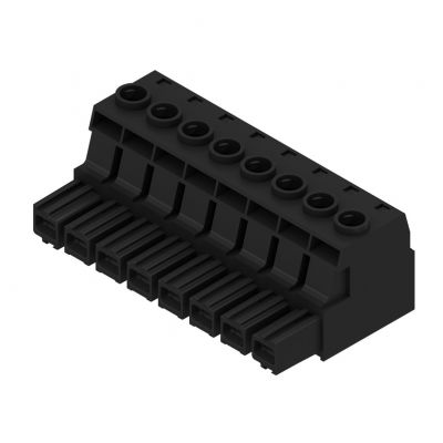 WEIDMULLER BUZ 10.16HP/08/180 AG BK BX Wtyk PCB (złącze wiązki), 10.16 mm, Liczba biegunów: 8, Przyłącze z jarzmem 1924600000 /12szt./ (1924600000)