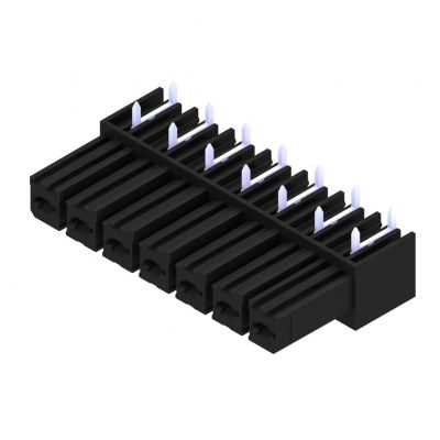WEIDMULLER BVL 7.62HP/07/270 3.5SN BK BX Wtyki PCB (złącza płyty), 7.62 mm, Liczba biegunów: 7, kąt odejścia: 270° 1929350000 /50szt./ (1929350000)