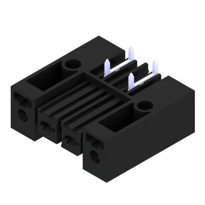 WEIDMULLER BVL 7.62HP/02/270FI 3.5SN BK BX Wtyki PCB (złącza płyty), 7.62 mm, Liczba biegunów: 2, kąt odejścia: 270° 1929410000 /100szt./ (1929410000)