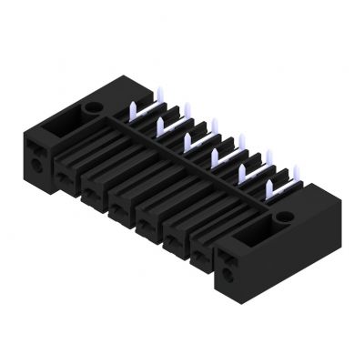 WEIDMULLER BVL 7.62HP/06/270FI 3.5SN BK BX Wtyki PCB (złącza płyty), 7.62 mm, Liczba biegunów: 6, kąt odejścia: 270° 1929450000 /50szt./ (1929450000)