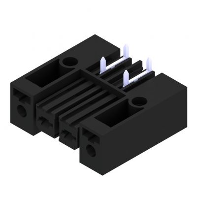 WEIDMULLER BVL 7.62HP/02/270SFI 3.5SN BK BX Wtyki PCB (złącza płyty), 7.62 mm, Liczba biegunów: 2, kąt odejścia: 270° 1929520000 /100szt./ (1929520000)