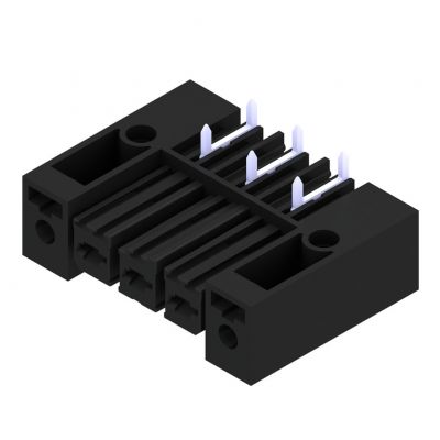 WEIDMULLER BVL 7.62HP/03/270SFI 3.5SN BK BX Wtyki PCB (złącza płyty), 7.62 mm, Liczba biegunów: 3, kąt odejścia: 270° 1929530000 /100szt./ (1929530000)