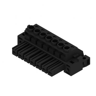 WEIDMULLER BVZ 7.62HP/07/180FC SN BK BX Wtyk PCB (złącze wiązki), 7.62 mm, Liczba biegunów: 7, Przyłącze z jarzmem 1929680000 /50szt./ (1929680000)