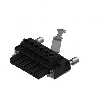 WEIDMULLER BVZ 7.62HP/06/180RSH150 SN BK BX Wtyk PCB (złącze wiązki), 7.62 mm, Liczba biegunów: 6, Przyłącze z jarzmem 1929880000 /25szt./ (1929880000)