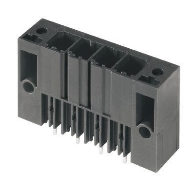 WEIDMULLER SV 7.62HP/04/180F 3.5SN BK BX Wtyki PCB (złącza płyty), 7.62 mm, Liczba biegunów: 4, kąt odejścia: 180° 1930730000 /36szt./ (1930730000)
