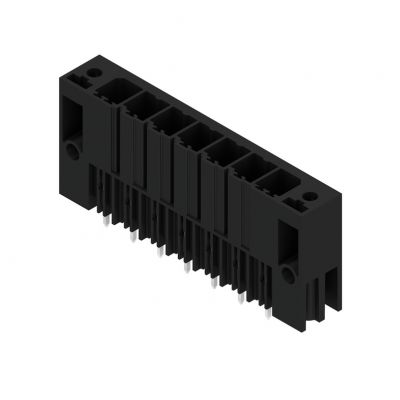 WEIDMULLER SV 7.62HP/07/180F 3.5SN BK BX Wtyki PCB (złącza płyty), 7.62 mm, Liczba biegunów: 7, kąt odejścia: 180° 1930760000 /24szt./ (1930760000)