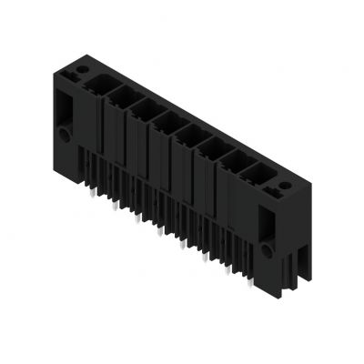 WEIDMULLER SV 7.62HP/08/180F 3.5SN BK BX Wtyki PCB (złącza płyty), 7.62 mm, Liczba biegunów: 8, kąt odejścia: 180° 1930770000 /24szt./ (1930770000)