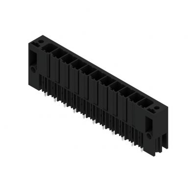 WEIDMULLER SV 7.62HP/11/180F 3.5SN BK BX Wtyki PCB (złącza płyty), 7.62 mm, Liczba biegunów: 11, kąt odejścia: 180° 1930800000 /18szt./ (1930800000)