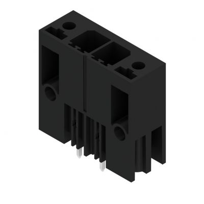 WEIDMULLER SV 7.62HP/02/180SF 3.5SN BK BX Wtyki PCB (złącza płyty), 7.62 mm, Liczba biegunów: 2, kąt odejścia: 180° 1930820000 /60szt./ (1930820000)