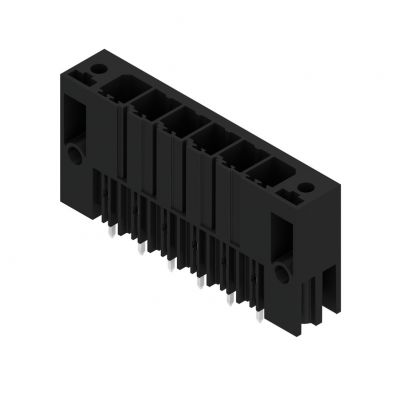 WEIDMULLER SV 7.62HP/06/180SF 3.5SN BK BX Wtyki PCB (złącza płyty), 7.62 mm, Liczba biegunów: 6, kąt odejścia: 180° 1930860000 /30szt./ (1930860000)