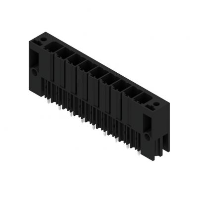 WEIDMULLER SV 7.62HP/09/180SF 3.5SN BK BX Wtyki PCB (złącza płyty), 7.62 mm, Liczba biegunów: 9, kąt odejścia: 180° 1930890000 /18szt./ (1930890000)