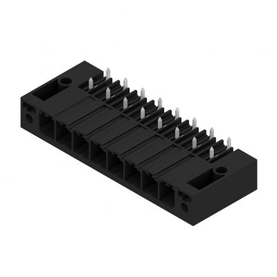 WEIDMULLER SV 7.62HP/08/270SF 3.5SN BK BX Wtyki PCB (złącza płyty), 7.62 mm, Liczba biegunów: 8, kąt odejścia: 270° 1931540000 /24szt./ (1931540000)