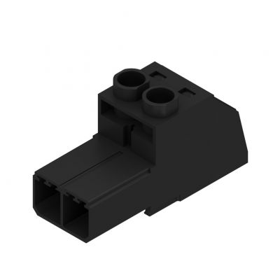 WEIDMULLER SVZ 7.62HP/02/180G SN BK BX Wtyk PCB (złącze wiązki), 7.62 mm, Liczba biegunów: 2, Przyłącze z jarzmem 1931620000 /100szt./ (1931620000)