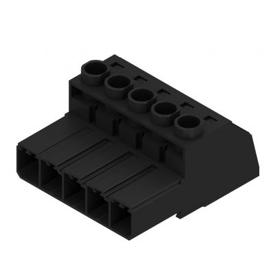 WEIDMULLER SVZ 7.62HP/05/180G SN BK BX Wtyk PCB (złącze wiązki), 7.62 mm, Liczba biegunów: 5, Przyłącze z jarzmem 1931660000 /50szt./ (1931660000)