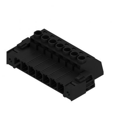 WEIDMULLER SVZ 7.62HP/07/180F SN BK BX Wtyk PCB (złącze wiązki), 7.62 mm, Liczba biegunów: 7, Przyłącze z jarzmem 1931860000 /50szt./ (1931860000)