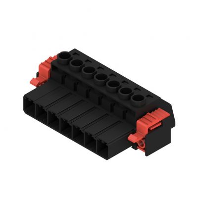 WEIDMULLER SVZ 7.62HP/07/180FI SN BK BX Wtyk PCB (złącze wiązki), 7.62 mm, Liczba biegunów: 7, Przyłącze z jarzmem 1932120000 /50szt./ (1932120000)