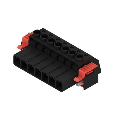 WEIDMULLER SVZ 7.62HP/07/180SFI SN BK BX Wtyk PCB (złącze wiązki), 7.62 mm, Liczba biegunów: 7, Przyłącze z jarzmem 1932230000 /50szt./ (1932230000)