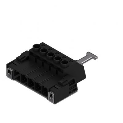 WEIDMULLER SVZ 7.62HP/05/180SH180 SN BK BX Wtyk PCB (złącze wiązki), 7.62 mm, Liczba biegunów: 5, Przyłącze z jarzmem 1932480000 /25szt./ (1932480000)
